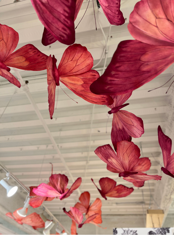 Exquisite Hand-Painted Paper Butterflies