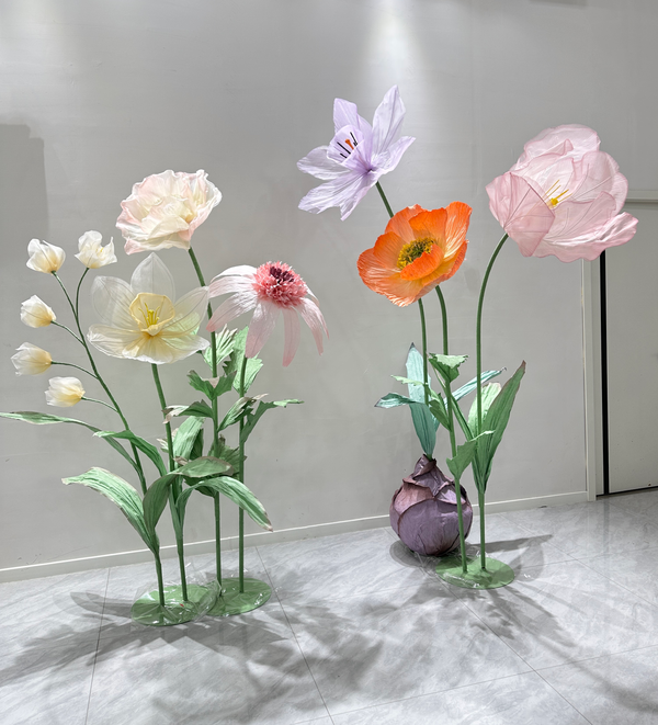 Whimsical Large Flower Set