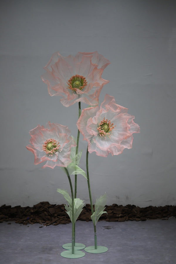 Enchanting Silk Poppy