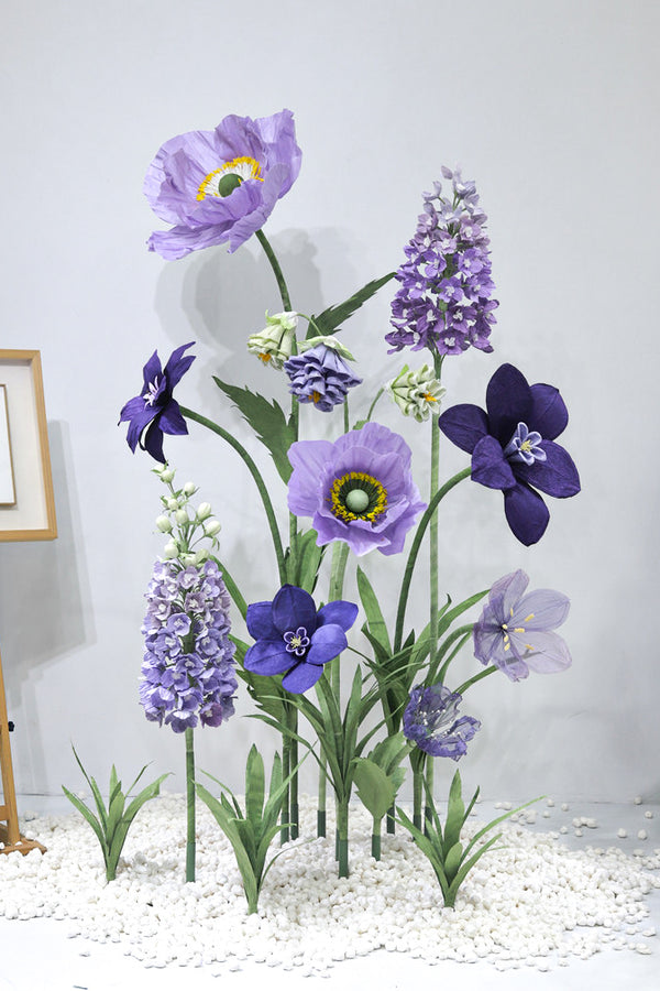 Lavender Dreams Handcrafted Flower Set