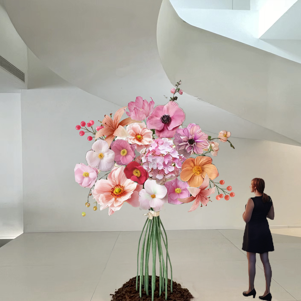 Giant Freestanding Flower Bouquets
