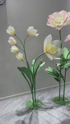 Dancing Petals in the Breeze