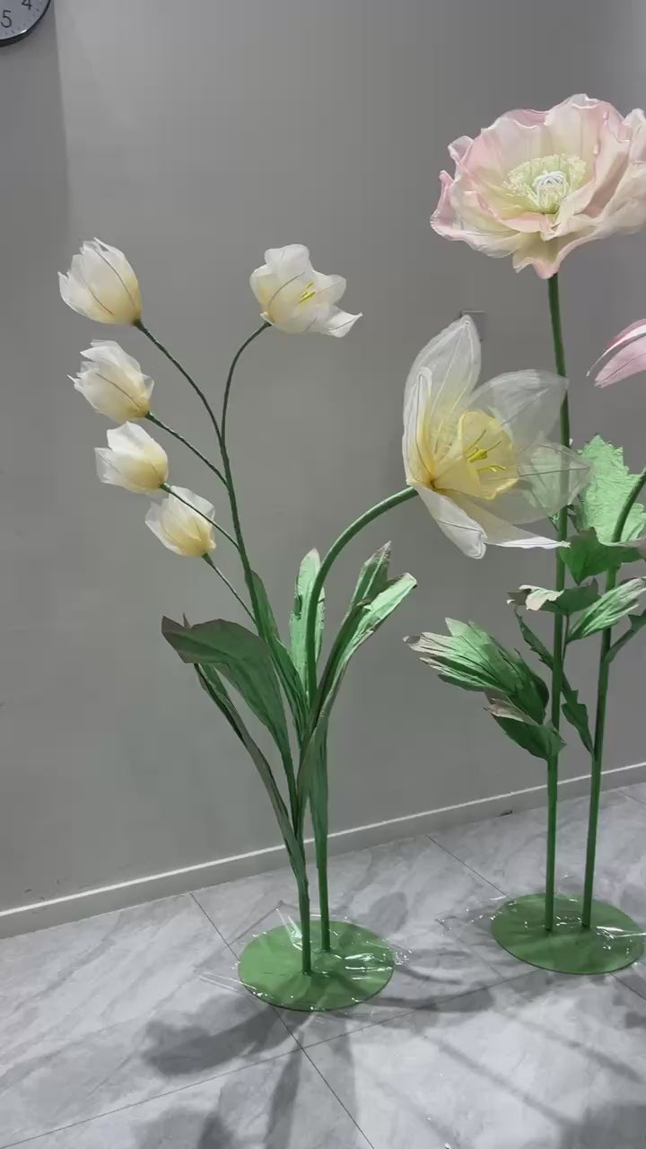 Dancing Petals in the Breeze